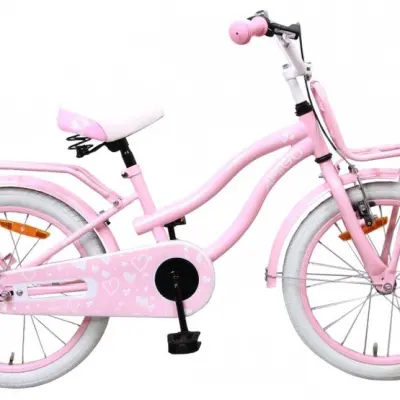 AMIGO Amigo - Barncykel - Lovely 18 Tum Rosa