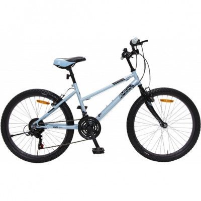 AMIGO Amigo - Barncykel - Power 24 Tum 18 Växlar IsBlå