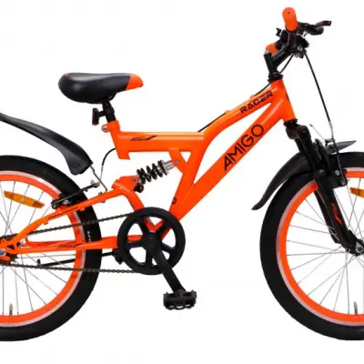 AMIGO Amigo - Barncykel - Racer 20 Tum Junior Orange