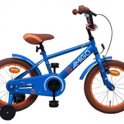 AMIGO Amigo - Barncykel - Sports 16 Tum Blå