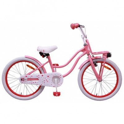 AMIGO Amigo - Barncykel - Superstar 20 Tum Rosa