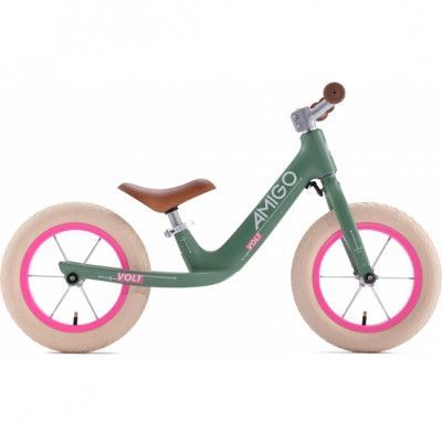 AMIGO Amigo - Barncykel - Volt 12 Inch Grön