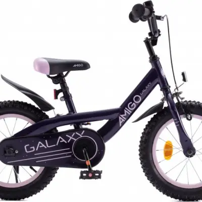 AMIGO - Barncykel Galaxy 18 Inch 26.5 Cm Lila