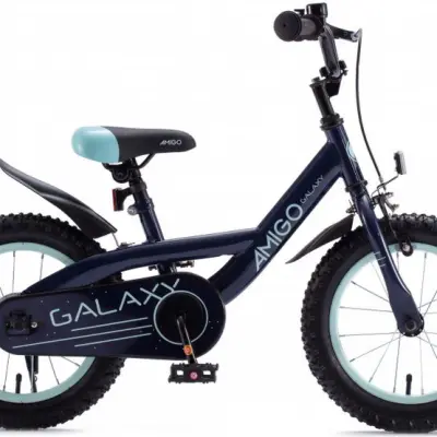 AMIGO - Barncykel Galaxy 18 Inch 26.5 Cm Mörkblå