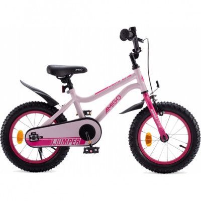 AMIGO - Barncykel Jumper 18 Inch 26.5 Cm Rosa