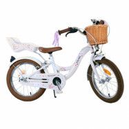 Barncykel Volare - Blossom 16 Tum White - Handbroms