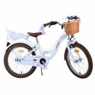 Barncykel Volare - Blossom 18 Tum White - Handbroms