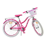 Barncykel - Volare - Lovely Children'S Bike - 24 Tum - Rosa- Två Handbromsar