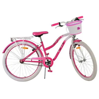 Barncykel - Volare - Lovely Children'S Bike - 26 Tum - Rosa - Två Handbromsar