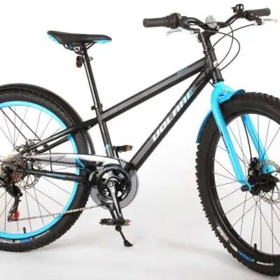 Barncykel Volare Rocky 24 tum (Svart/Blå)