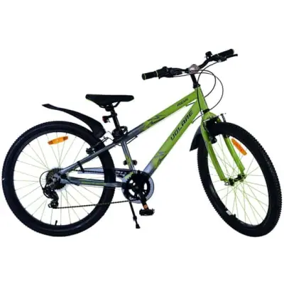 Barncykel - Volare - Rocky Children'S Bike - 24 Tum - Grön - 7 Växlar