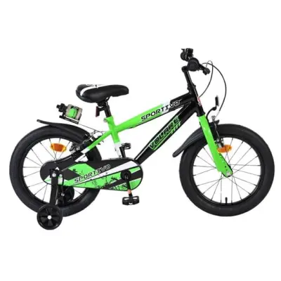 Barncykel Volare - Sportivo 16  Tum Green - Handbroms