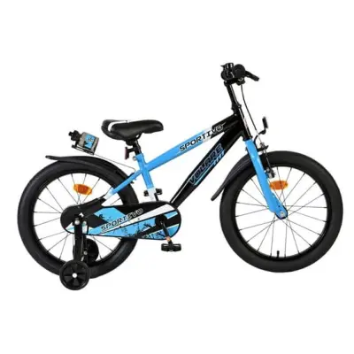 Barncykel - Volare - Sportivo Kids Bike - 18 Tum - Blå Svart
