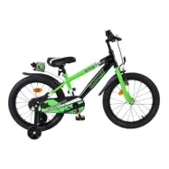 Barncykel - Volare - Sportivo Kids Bike - 18 Tum - Grön Svart