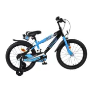Barncykel - Volare - Sportivo Kinderfiets - 18 Tum - Blå Svart - Två Handbromsar