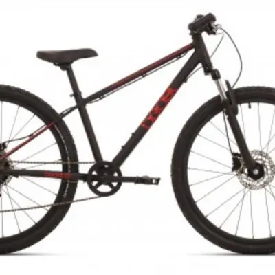 Bike Fun - Barncykel - The Beast 24 Tum 6 Växlar Svart/Röd