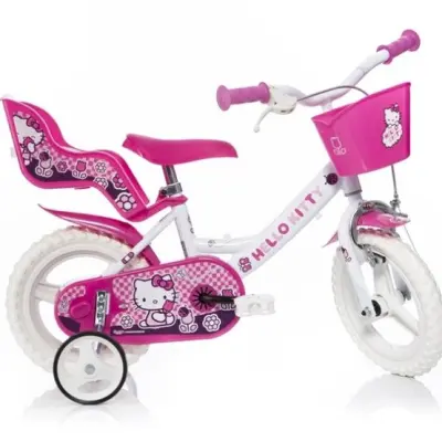 Dino - Barncykel - 124Rl-Hk Hello Kitty 12 Tum Rosa