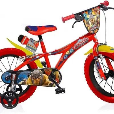 Dino - Barncykel - Gormiti 14 Tum Röd