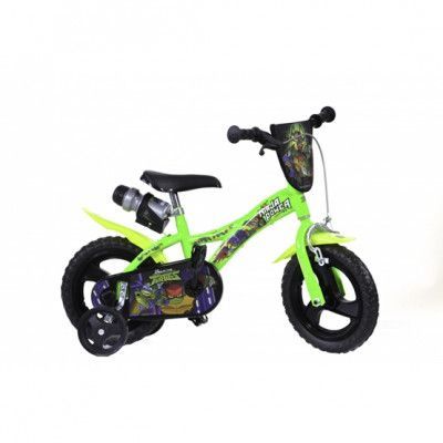 Dino - Barncykel - Ninja Turtles 12 Tum Junior Grön