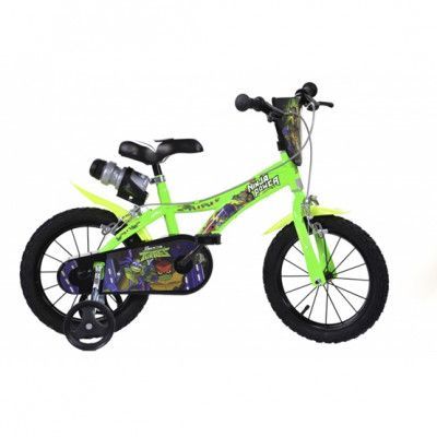 Dino - Barncykel - Ninja Turtles 16 Tum Junior Grön