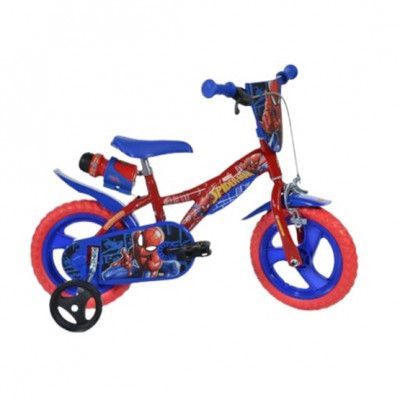 Dino - Barncykel - Spider-Man 12 Inch 21 Cm Röd/Blå