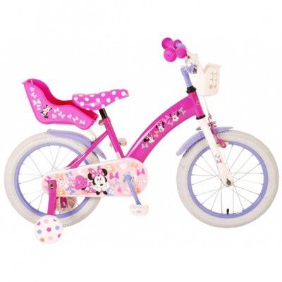 Disney - Barncykel - Minnie Cutest Ever! 16 Inch 25,4 Cm Rosa/Lila