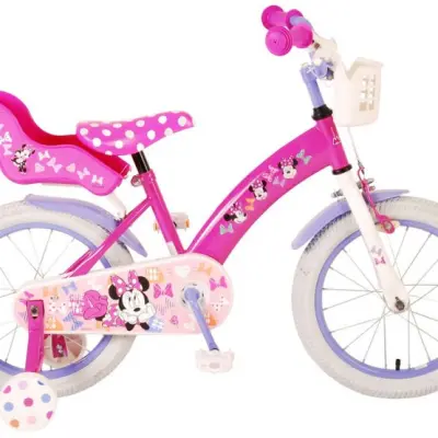 Disney - Barncykel - Minnie Cutest Ever! 16 Inch 25,4 Cm Rosa/Lila