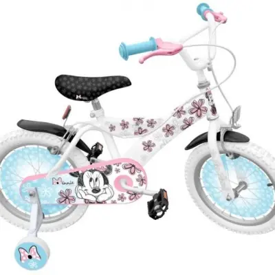 Disney - Barncykel - Minnie Mouse 16 Tum Vit