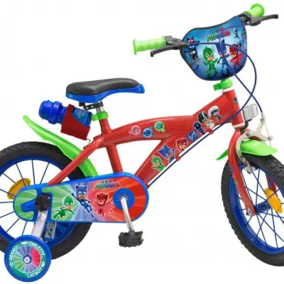 Disney - Barncykel - Pj Masks 16 Tum Röd/Grön