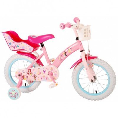 Disney - Barncykel - Princess 14 Inch 25 Cm Rosa