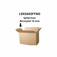 Fyndbox-Spiderman, Barncykel 16 tum
