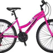 Geroni - Barncykel - Swan Lady 24 Inch 36 Cm 21 Växlar Rosa