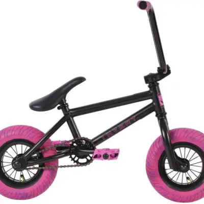 Invert Supreme - Barncykel Mini Bmx 10 Inch 11 Cm Svart/Rosa