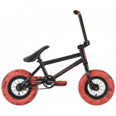 Invert Supreme - Barncykel Mini Bmx 10 Inch 16 Cm Svart/Röd