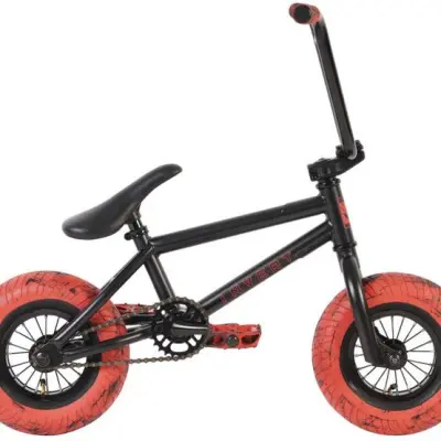 Invert Supreme - Barncykel Mini Bmx 10 Inch 16 Cm Svart/Röd