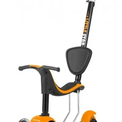 Milly Mally - Barncykel - Little Star 3-In-1 Step Fotbroms Orange