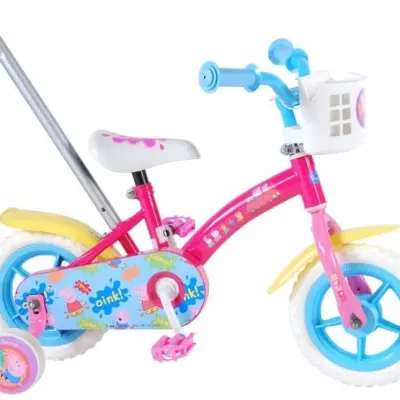 Nickelodeon - Barncykel - 10 Tum Greta Gris Rosa