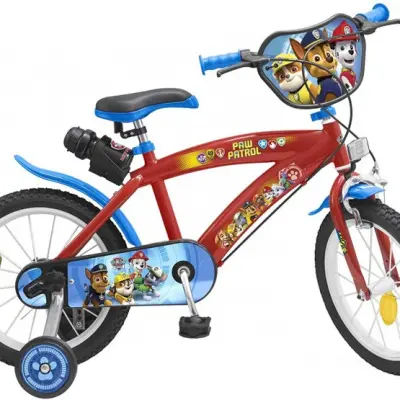 Nickelodeon - Barncykel - Paw Patrol 16 Tum Blå/Röd
