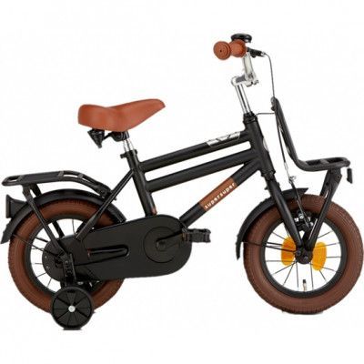 Popal - Barncykel - Cooper 12 Inch 21,5 Cm Fotbroms Svart