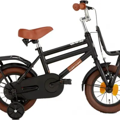 Popal - Barncykel - Cooper 12 Inch 21,5 Cm Fotbroms Svart