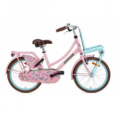 Popal - Barncykel - Daily Dutch Basic 20 Tum Rosa/Ljusblå