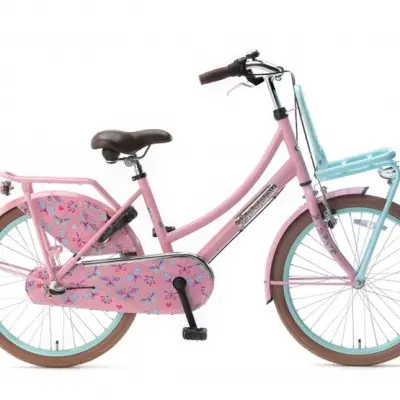 Popal - Barncykel - Daily Dutch Basic+ 22 Inch 36 Cm 3 Växlar Rosa