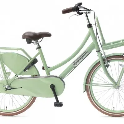 Popal - Barncykel - Daily Dutch Basic+ 22 Tum 3 Växlar Grön