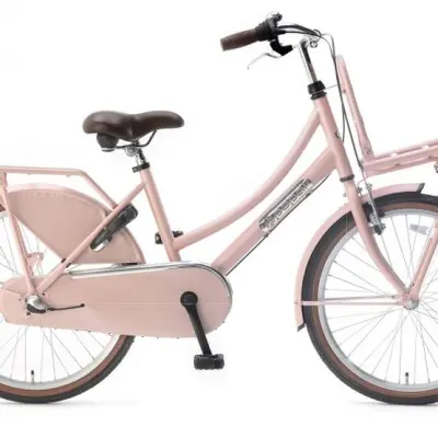 Popal - Barncykel - Daily Dutch Basic+ 22 Tum 3 Växlar Salmon