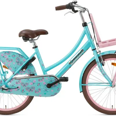 Popal - Barncykel - Daily Dutch Basic+ 22 Tum 3 Växlar Turkos