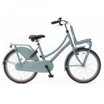 Popal - Barncykel - Daily Dutch Basic 22 Tum Matt Blå