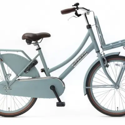 Popal - Barncykel - Daily Dutch Basic 22 Tum Matt Blå