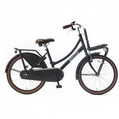 Popal - Barncykel - Daily Dutch Basic 22 Tum Matte Svart