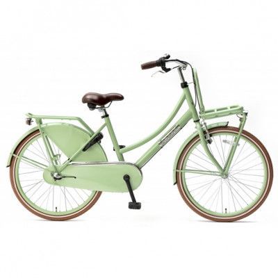 Popal - Barncykel - Daily Dutch Basic+ 24 Tum 3 Växlar Grön