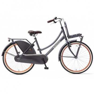 Popal - Barncykel - Daily Dutch Basic 24 Tum Petrol Blå